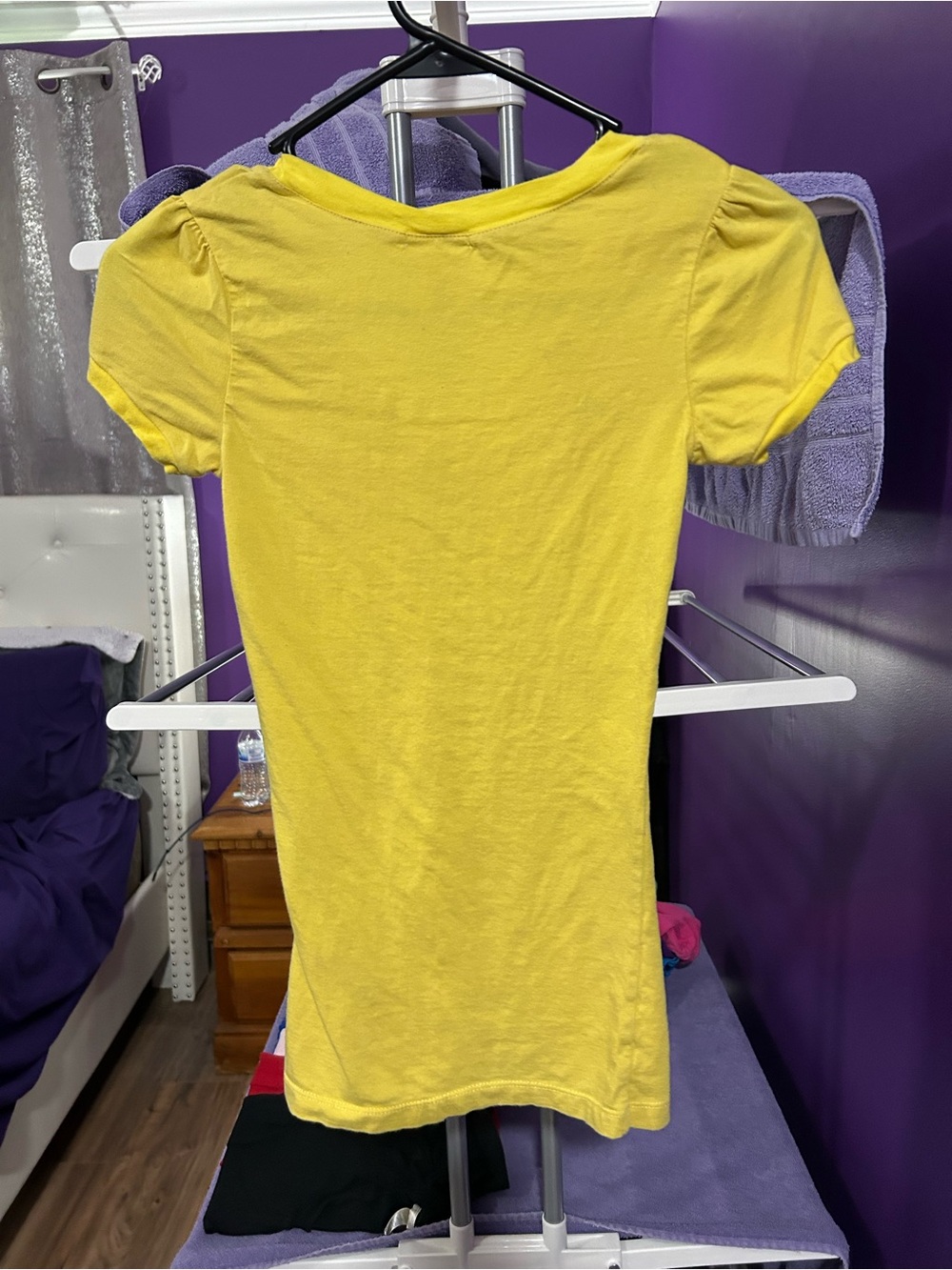 Lot of 8 Vintage Y2K Ruched Stretchy Scoop Neck Baby Tee Ambiance Size Small - Picture 11 of 16